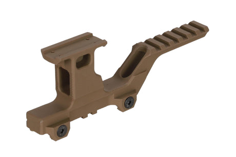 Specna Arms high mount for T1/T2 red dot sights and PEQ/NGAL devices Tan