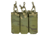 Triple Elastic Pistol Magazine Pouch Laser-cut - MT