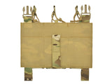 Panel Buckle Up Laser-Cut for 3 AR15/AK Magazines - Multicamo