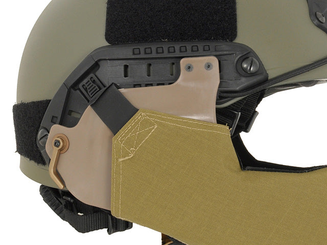 Hjelm Mandible Guard - Dark Earth