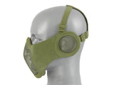 Low-Profile Mesh Mask with Cheek and Ear Protection type B