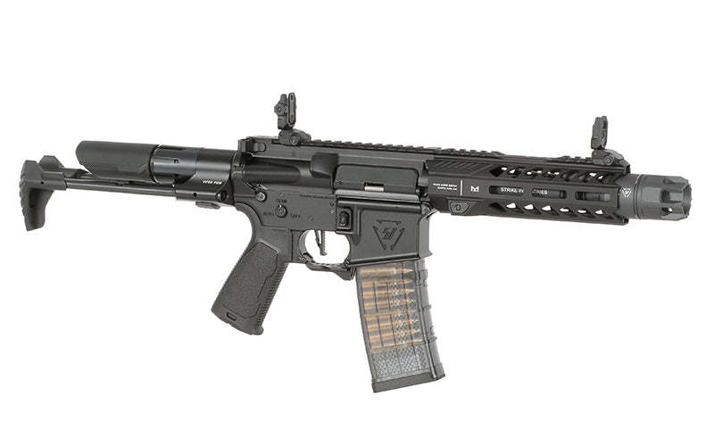 Strike Industries 7" Raider CQB CGS Lightning Serie GBBR Replica - Sort