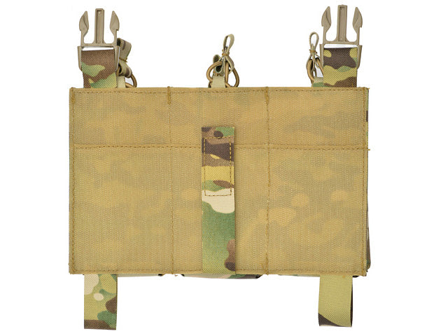 Panel Buckle Up Laser-Cut for 6 AR15/AK Magazines - Multicamo