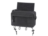Two-Pocket Utility Pouch with Mounting Panel, Laser Cut