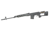 SVD Airsoft Bolt Action Sniper Riffel - Sort