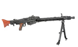 MG42 helmetal AEG maskingevær Replica - ægte træ