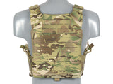 Laser-Cut “Buckle Up" Recon Plate Carrier with AR15/AK Magazine Pouch — Multicamo