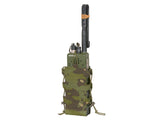 Laser Cut Adjustable Radio / Bottle Pouch with Shockcord - Multicamo Tropic