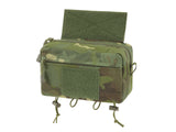 Two-Pocket Utility Pouch with Mounting Panel, Laser Cut - Multicamo Tropic