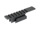 AKS-74U extended upper skinne til Rød dot - Sort