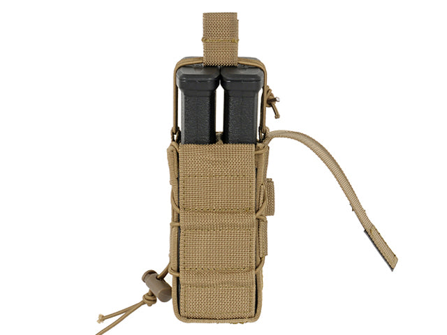 MOLLE Double Rifle Mag Speed Pouch - Multicamo
