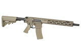 WE13 13" M4/AR-15 Knight's Armament Airsoft Riffel, 30 RPS, ETU - Tan