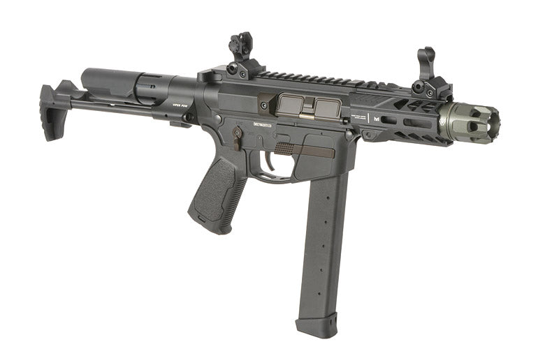 Strike Industries x PWS Viper PDW 4" Replica - Eshooter ETU, GEN-2 - Sort