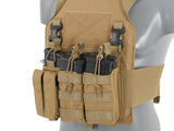 Buckle Up Triple 5.56/Pistol Pouch Panel - MC