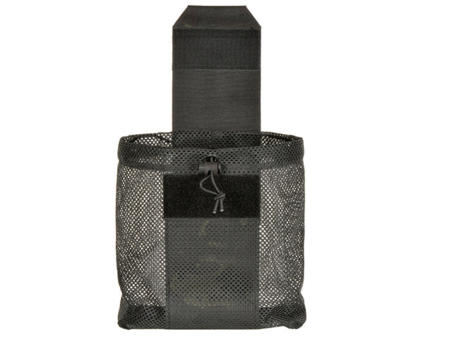 Laser Cut Foldable Mesh Dump Pouch - Multicamo Black
