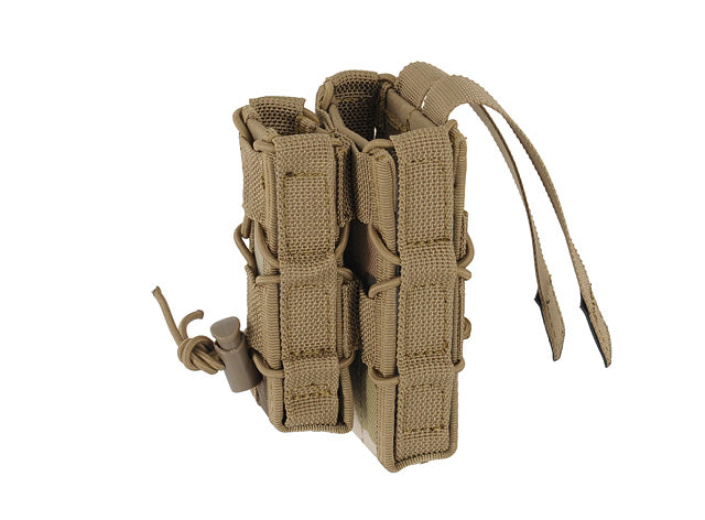 MOLLE Combo Rifle/Pistol Mag Speed Pouch - Multicamo