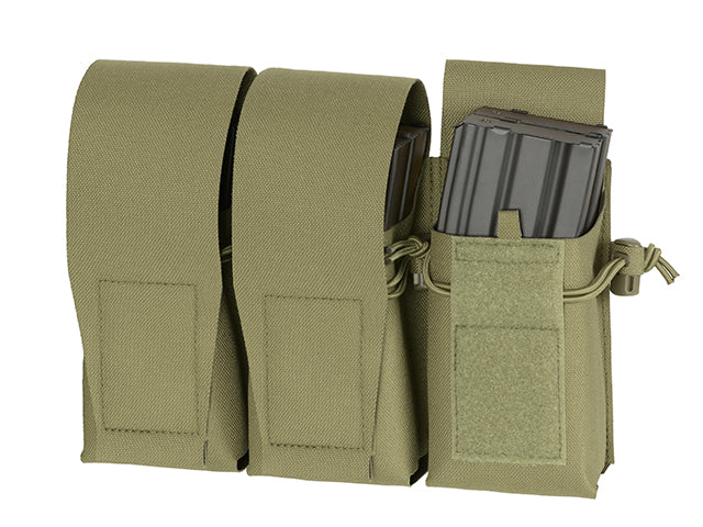 Triple Pouch for 6 AR15 Magazines, Laser Cut