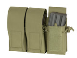 Triple Pouch for 6 AR15 Magazines, Laser Cut