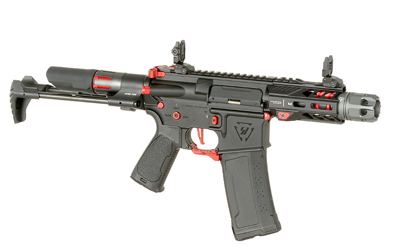 Strike industries 4" Raiders Competition PDW, GEN-2 - Rød