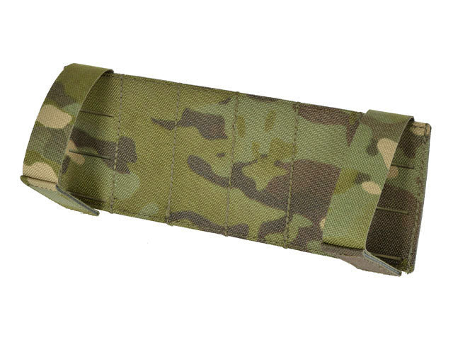 MOLLE Panel 6x3 for chest rig harness LASER CUT - Multicamo Tropic