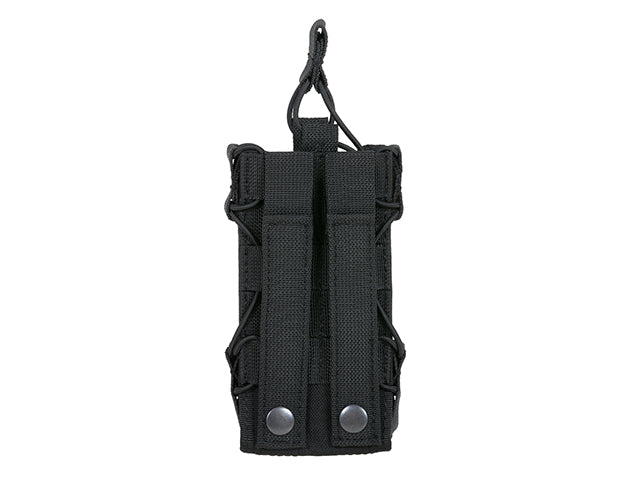 Open-Top Radio Pouch - Black