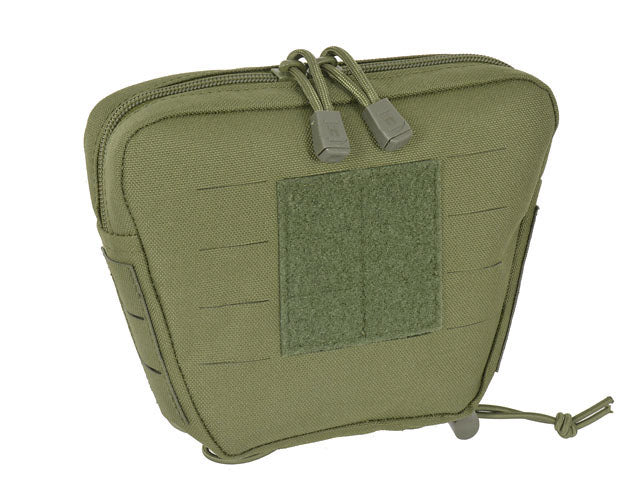 Lower utility pouch for accessories with shockcord retention, Laser Cut