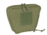 Lower utility pouch for accessories with shockcord retention, Laser Cut