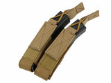 Double magazine pouch for MP5/MP7/MP9