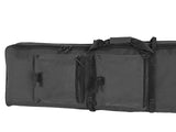 47 inches double rifle gun case - black