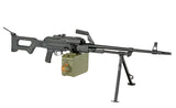 PKM machine gun replica - Polymer stock