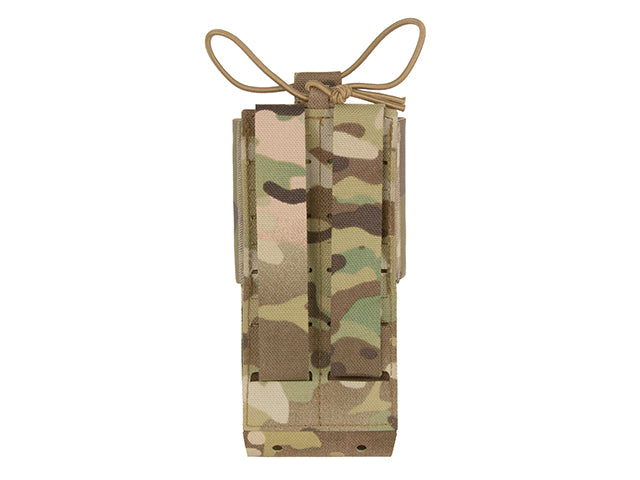 Open-Top Laser Cut Radio Pouch - Multicamo