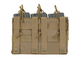 Triple 5.56 Mag/Pistol Pouch Panel (5 plus 2)