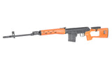 SVD Airsoft Bolt Action Sniper Riffel - ægte træ