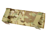 MOLLE Panel 6x3 for chest rig harness LASER CUT - Multicamo