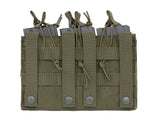 Triple 5.56 Mag/Pistol Pouch Panel (5 plus 2)