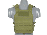 Laser-Cut “Buckle Up" Assault Plate Carrier with AR15/AK Magazine Pouch