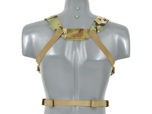 Lightweight Laser-Cut Chest Rig - Multicamo