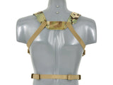Lightweight Laser-Cut Chest Rig - Multicamo