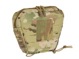 Lower utility pouch for accessories with shockcord retention, Laser Cut - Multicamo