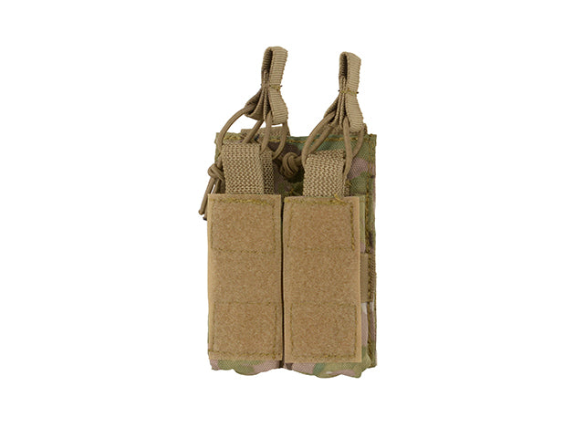 Open top double pistol mag pouch - MULTICAMO