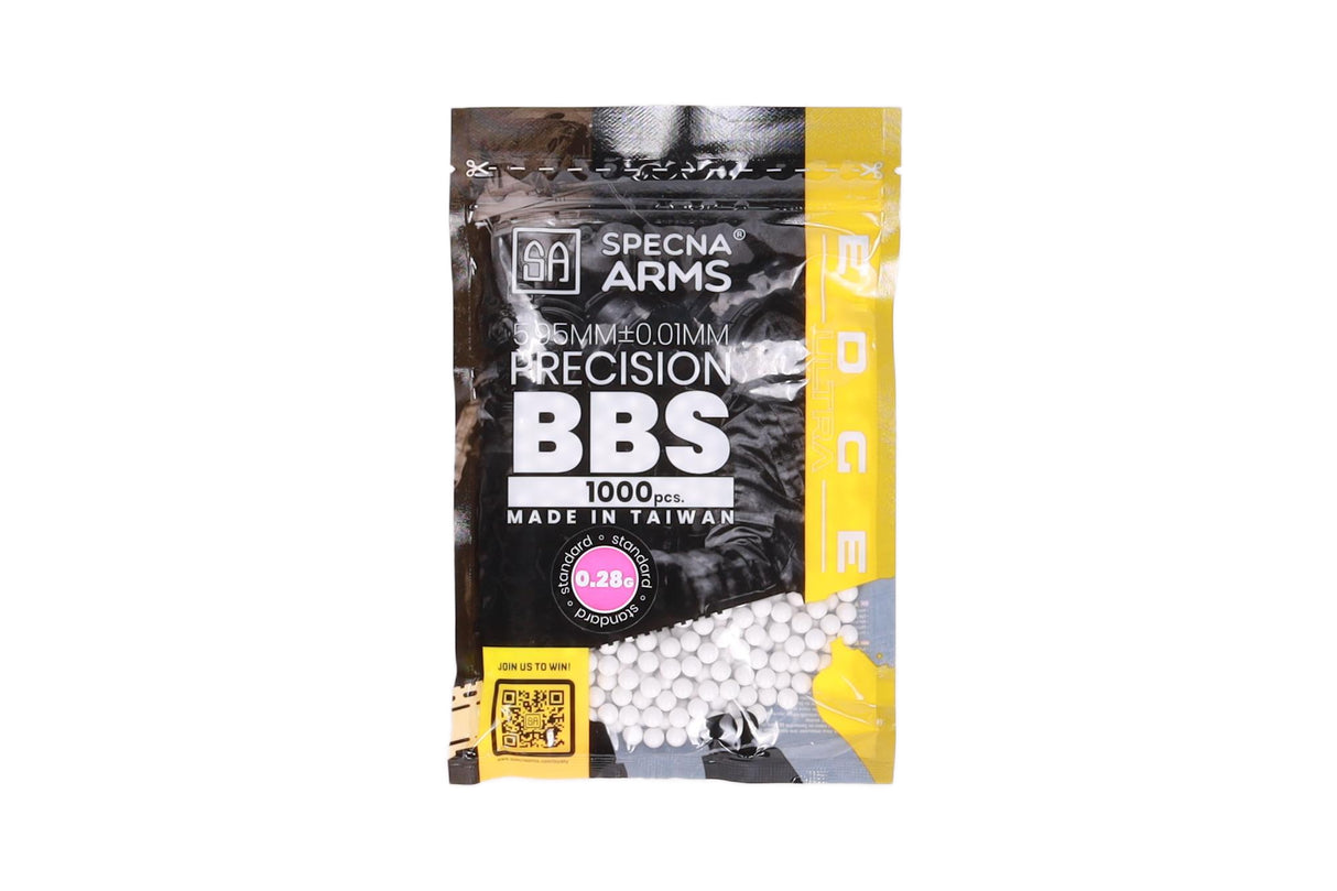 Specna Arms EDGE ULTRA™ 0.28g precision bullets - 1000 pcs - white