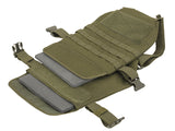 Simple Plate Carrier with Dummy Soft Armor Inserts - Multicamo