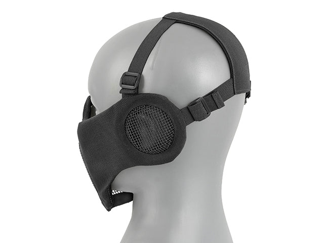 Low-Profile Mesh Mask with Cheek and Ear Protection type B
