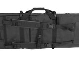 47 inches double rifle gun case - black