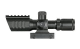 1.5-5x32 Riflescope w/ Integrated Mount, Rails - Black