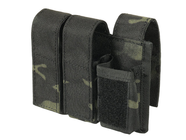 Triple 40MM Grenade Pouch - Multicamo Black