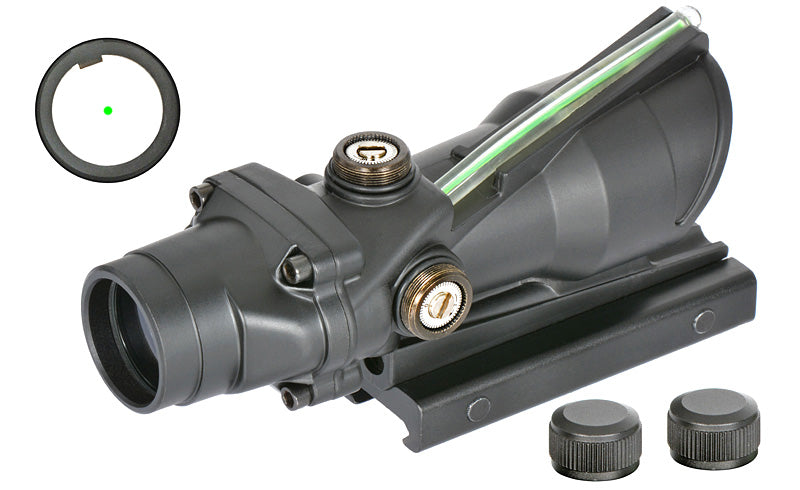 Reflex Sight with Real Fiber Optic - Black