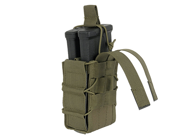 MOLLE Double Rifle Mag Speed Pouch