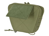 Lower utility pouch for accessories with shockcord retention, Laser Cut