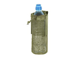 Foldable Bottle Pouch, dual mounting system, Laser Cut - Multicamo Tropic